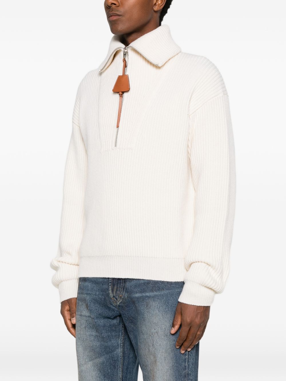 Celine Men Wool And Cashmere Sweater
