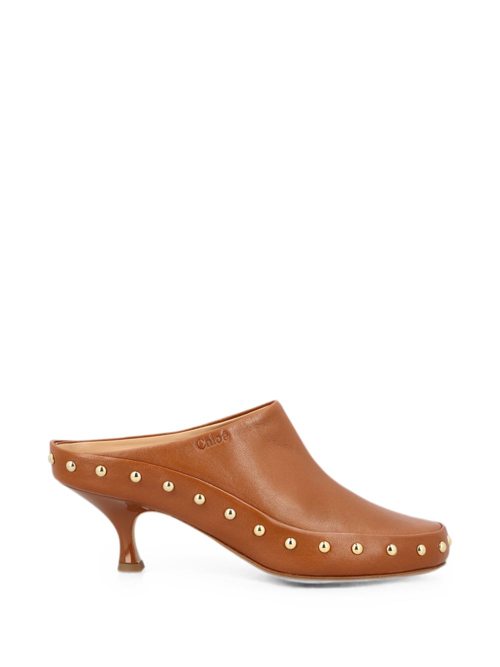 Chloé Women Junie Leather Mules