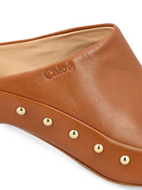 Chloé Women Junie Leather Mules