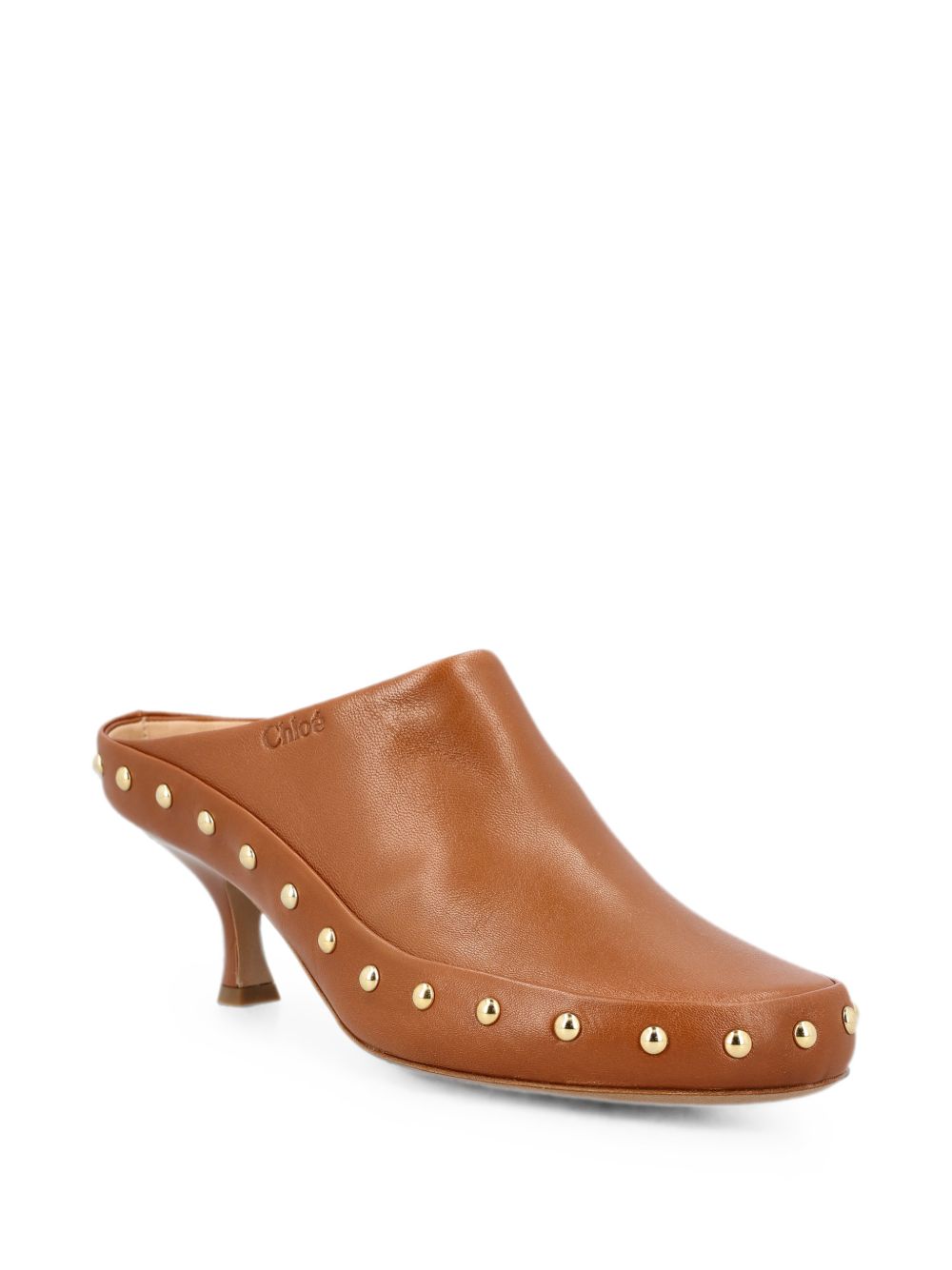 Chloé Women Junie Leather Mules