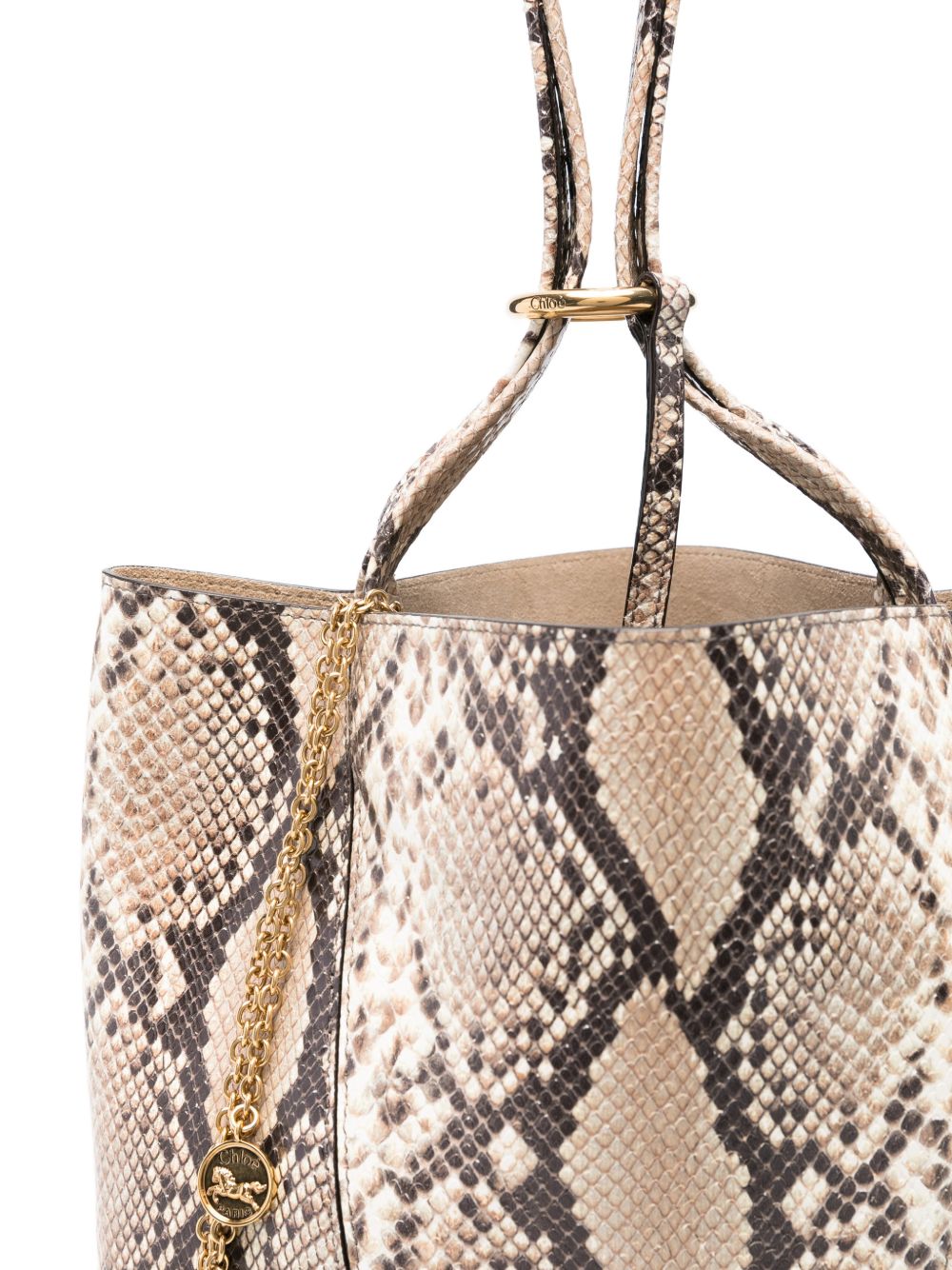 CHLOÉ Chloé Women Chloé Spin Leather Tote Bag