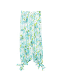 Chloé Women Printed Silk Trousers