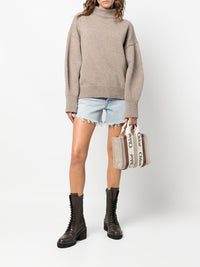 CHLOÉ Chloé Women Woody Small Linen Tote