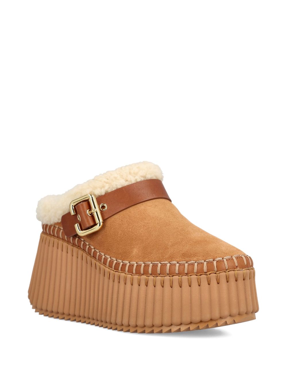 Chloé Women Nama Platform Boots