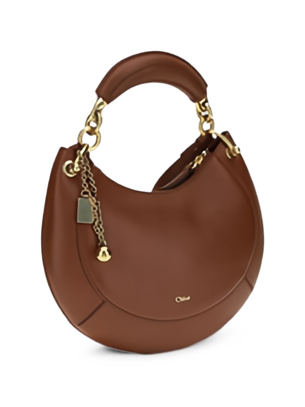 CHLOÉ Chloé Women Banana Small Leather Hobo Bag