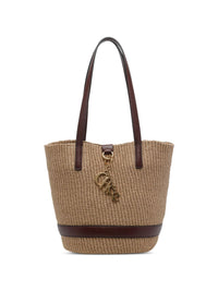 CHLOÉ Chloé Women Chloé Charms Rafia Basket Bag