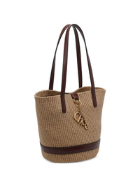 CHLOÉ Chloé Women Chloé Charms Rafia Basket Bag