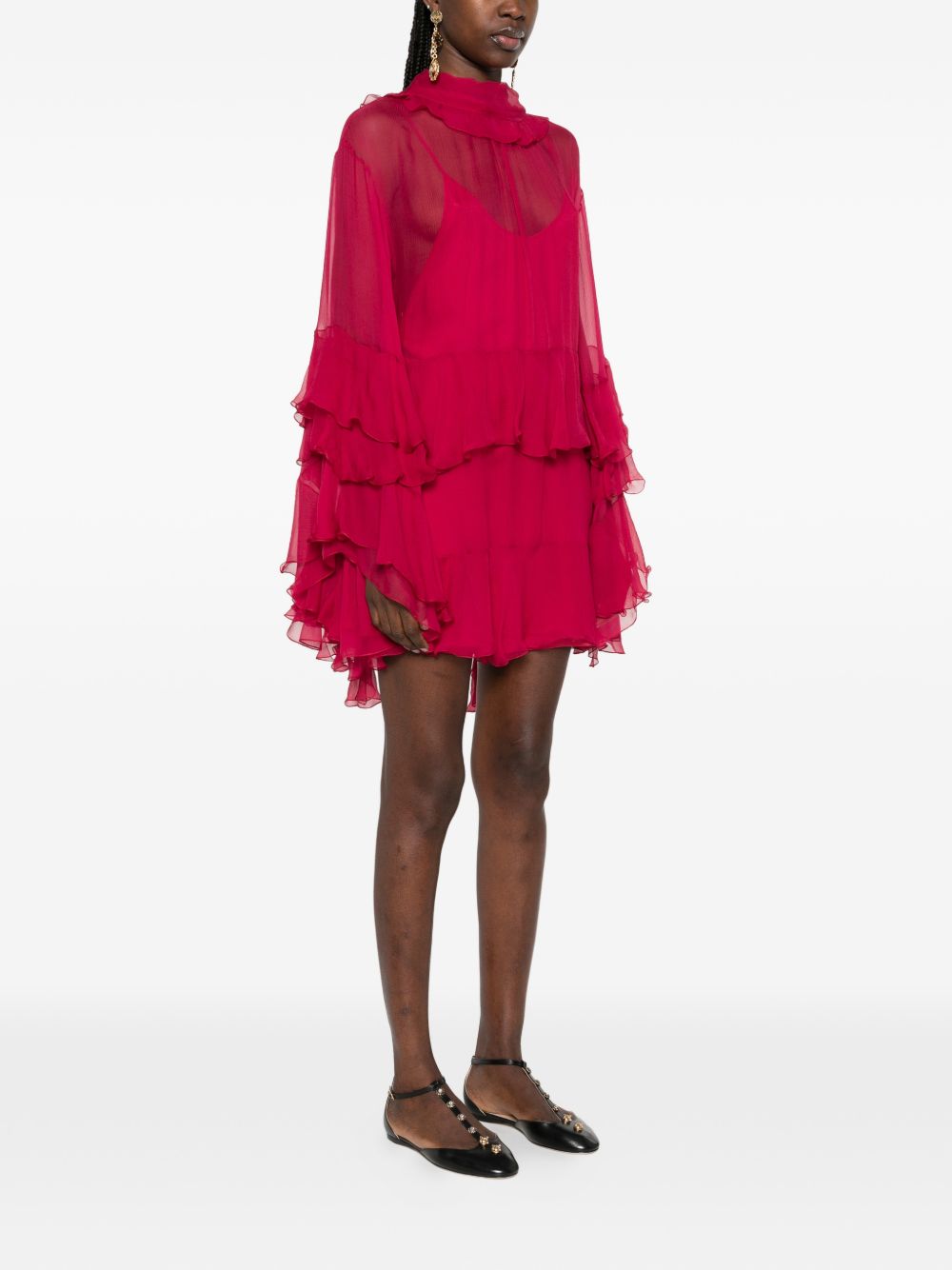 Chloé Women Silk Mini Dress