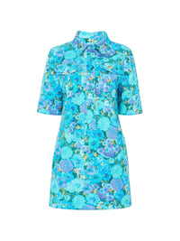 Chloé Women Printed Cotton Mini Dress