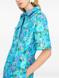 Chloé Women Printed Cotton Mini Dress