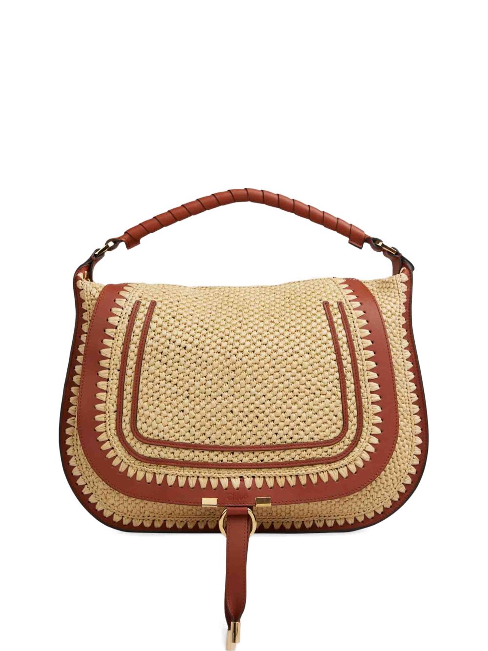 CHLOÉ Chloé Women Marcie Medium Rafia Tote Bag