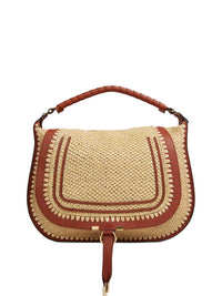 CHLOÉ Chloé Women Marcie Medium Rafia Tote Bag