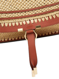 CHLOÉ Chloé Women Marcie Medium Rafia Tote Bag