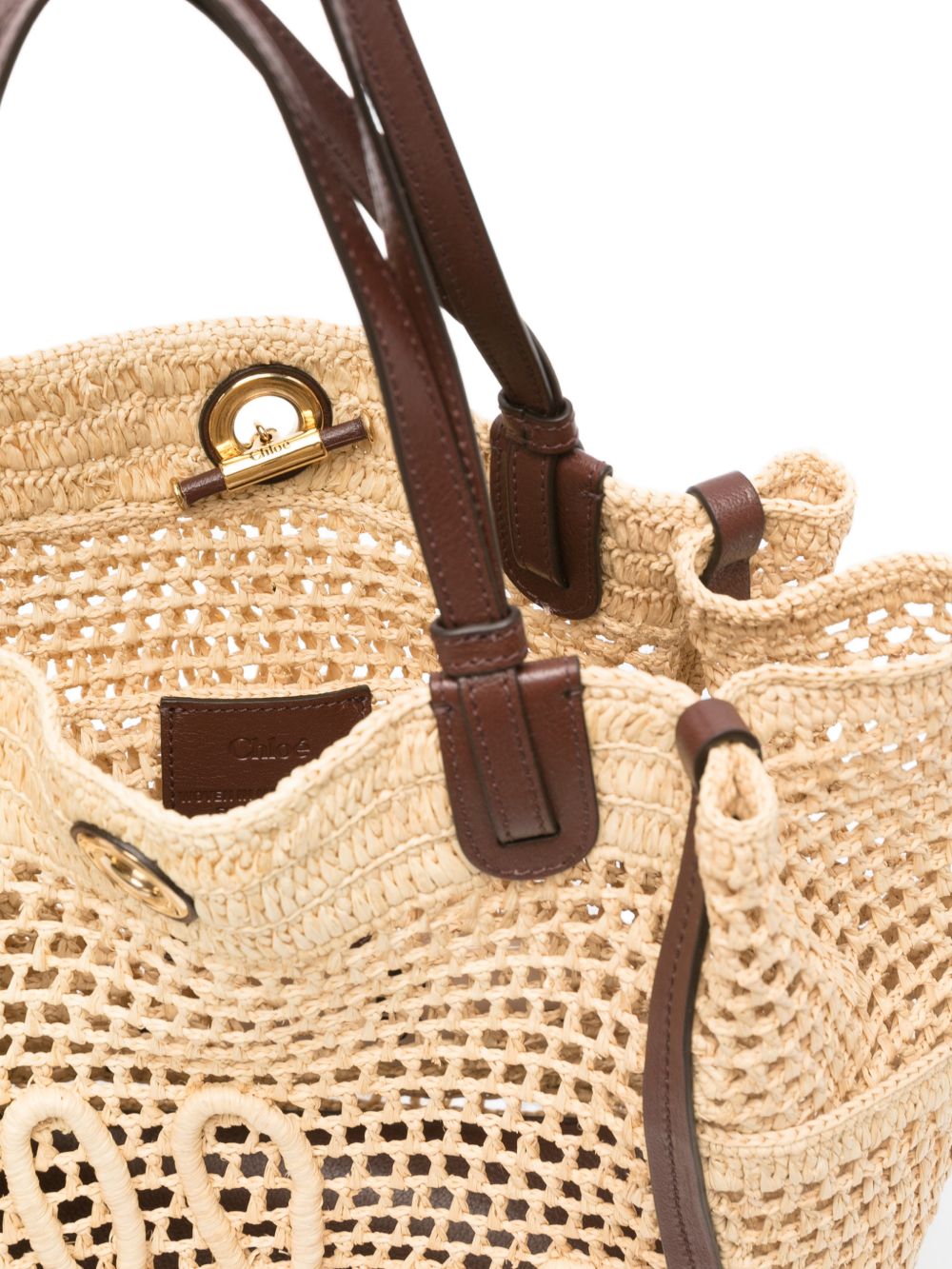 CHLOÉ Chloé Women Chloé Iconic Rafia Tote Bag