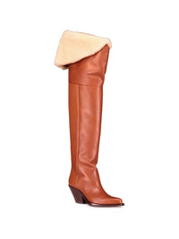 Chloé Women Azelan Leather Boots