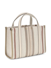 CHLOÉ Chloé Women Woody Loop Small Canvas Tote