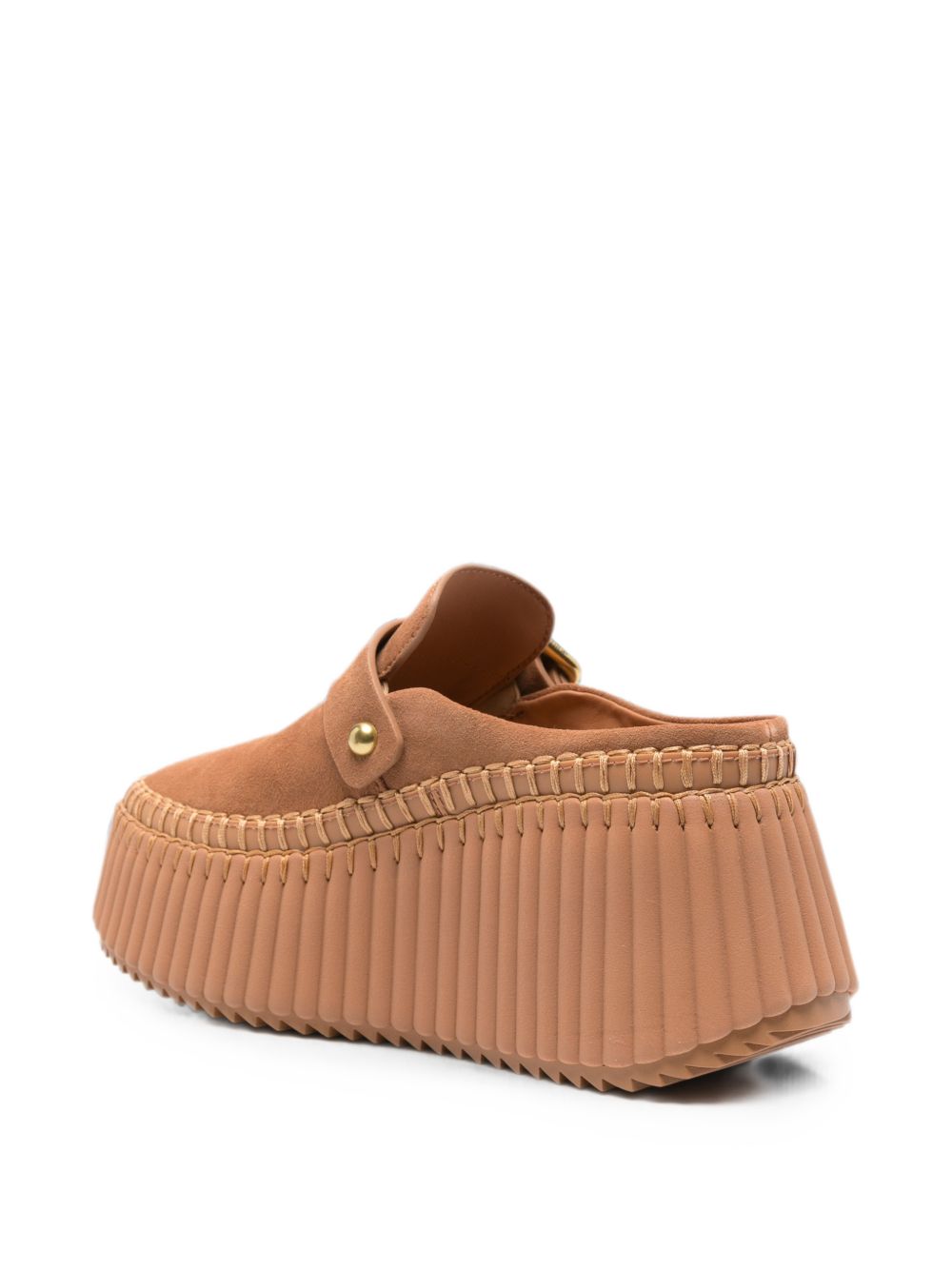 CHLOE Chloe Women Nama Suede Leather Slippers