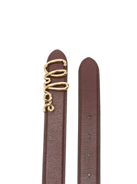 CHLOÉ Chloé Women Chloé Iconic Leather Belt