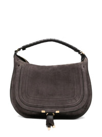 Chloé Women Marcie Suede Leather Hobo Bag
