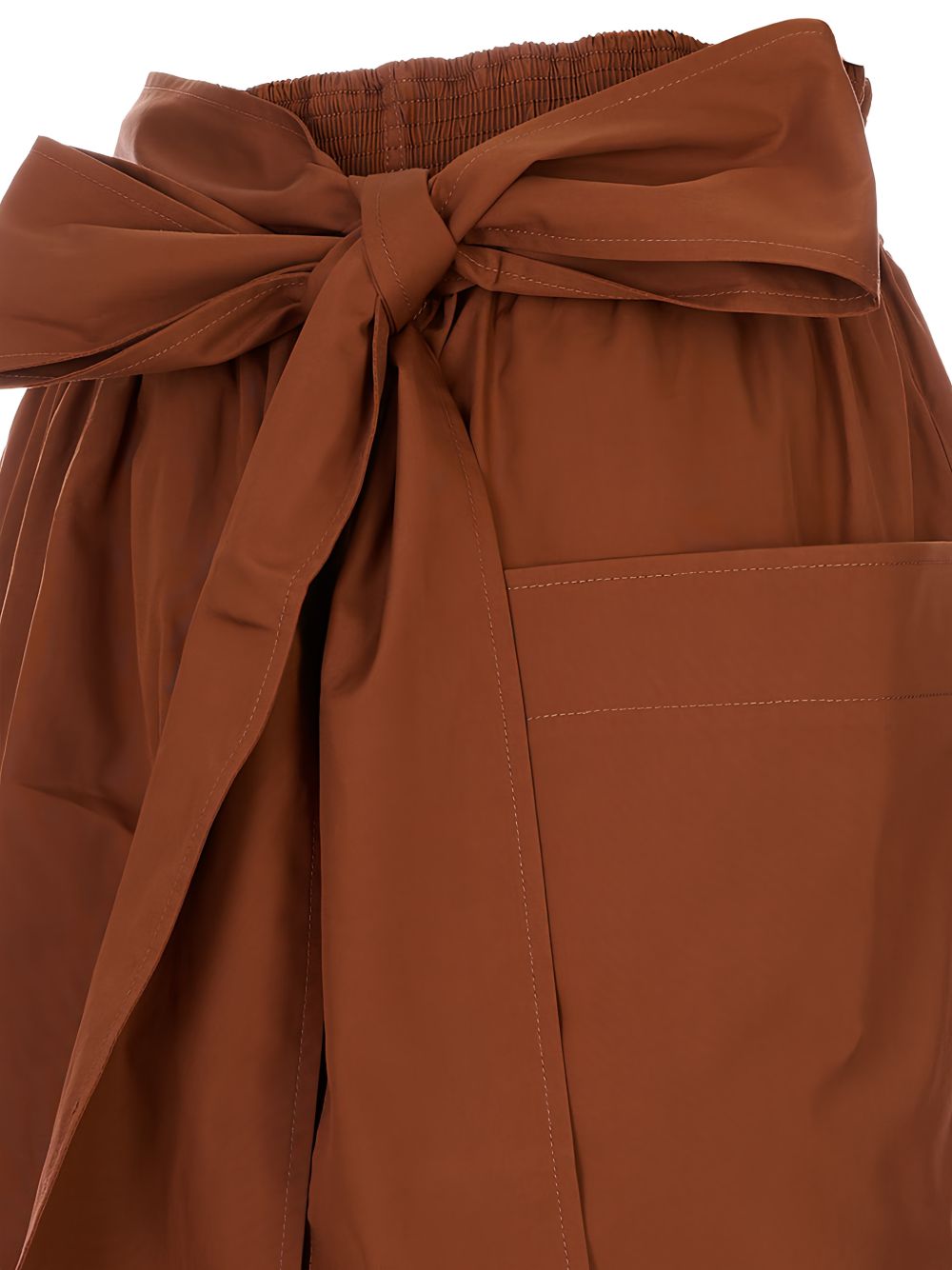 Chloé Women Cotton Midi Skirt