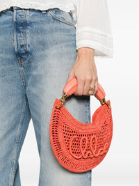 CHLOÉ Chloé Women Summer Banana Rafia Mini Hobo Bag