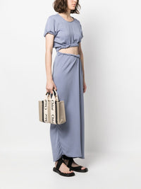 CHLOÉ Chloé Women Woody Small Linen Tote Bag