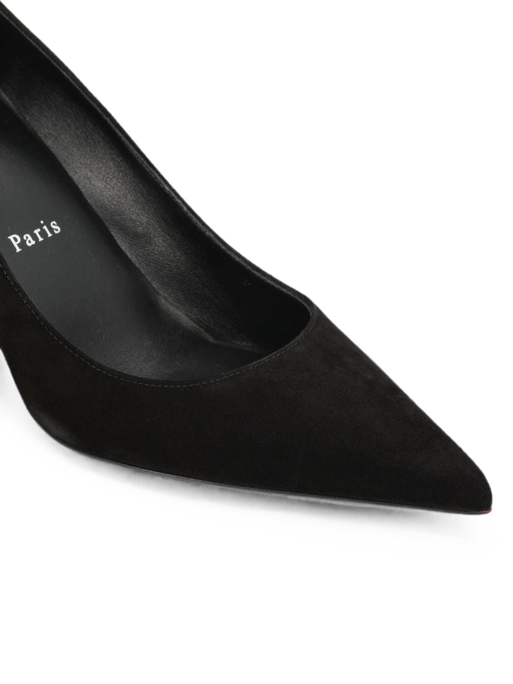 Christian Louboutin Women Miss Z Velvet Pumps