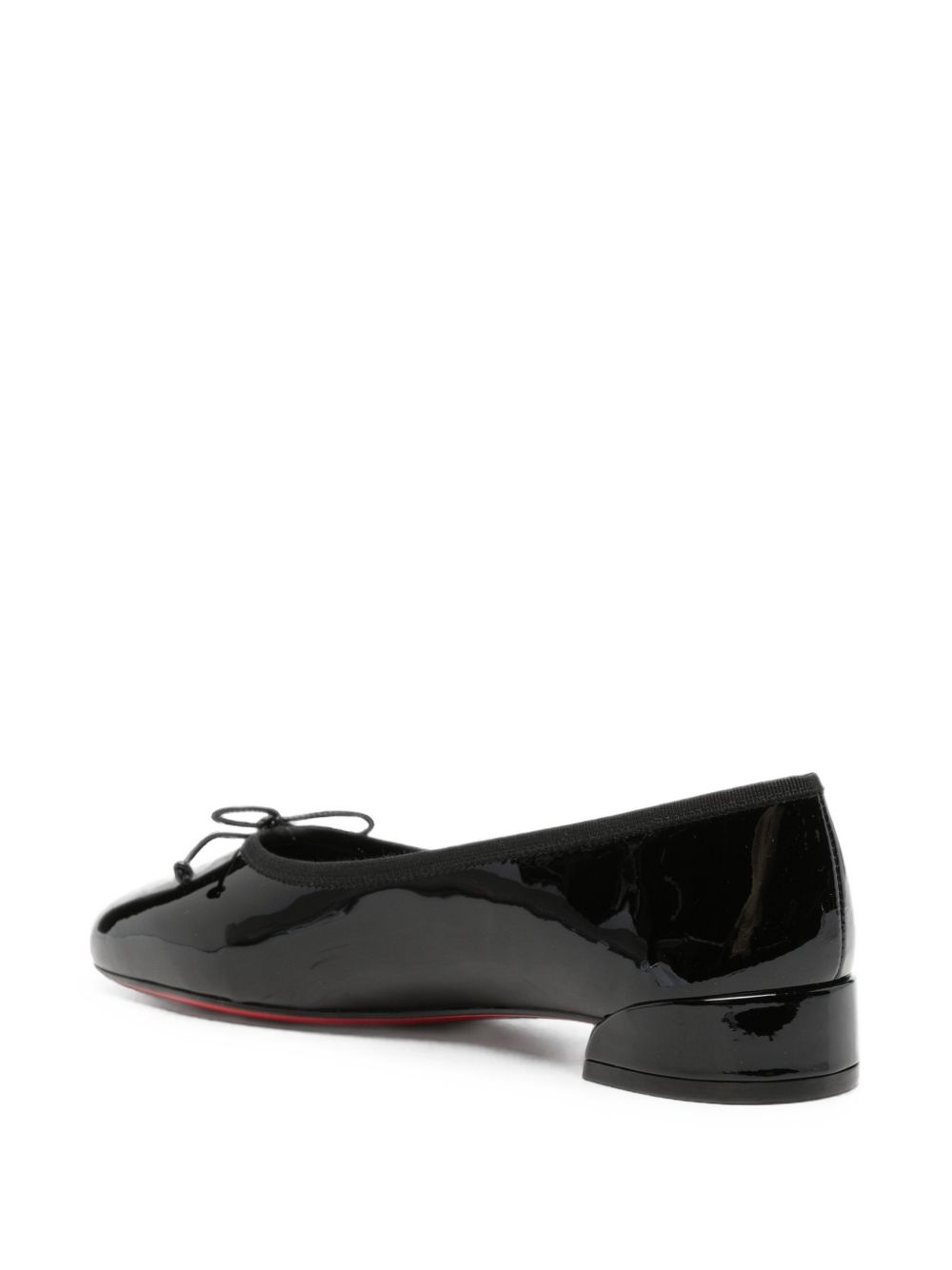 Christian Louboutin Women Sweetie Jane Patent Leather Ballet Flats