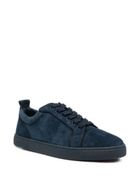 Christian Louboutin Men Louis Junior Leather Sneakers