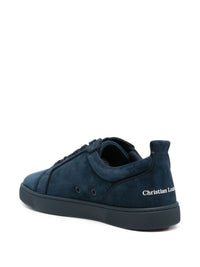 Christian Louboutin Men Louis Junior Leather Sneakers