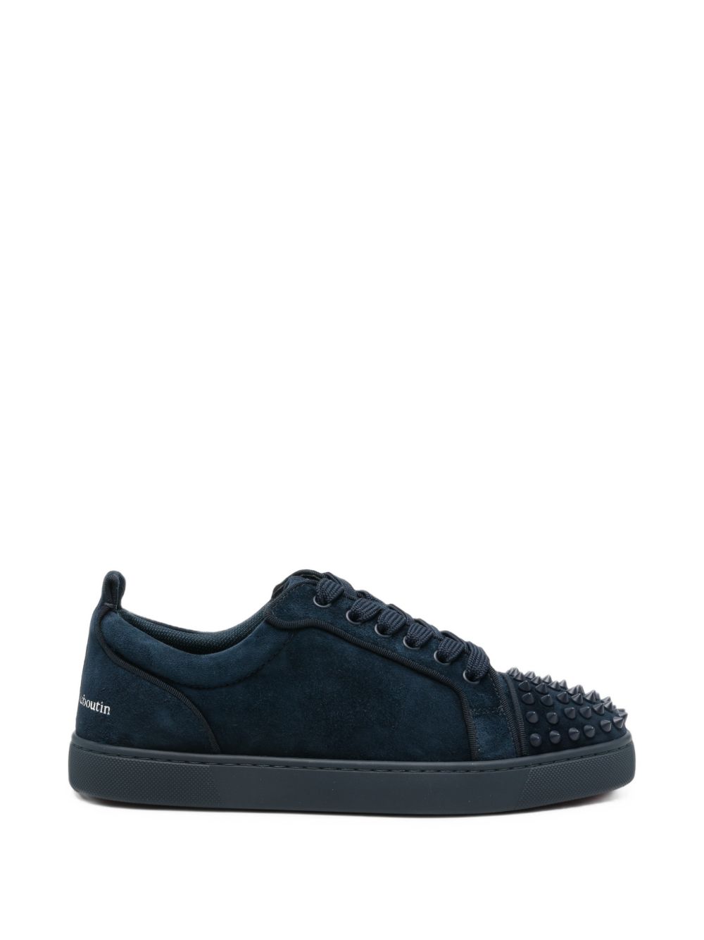 Christian Louboutin Men Louis Jr Spikes Leather Sneakers