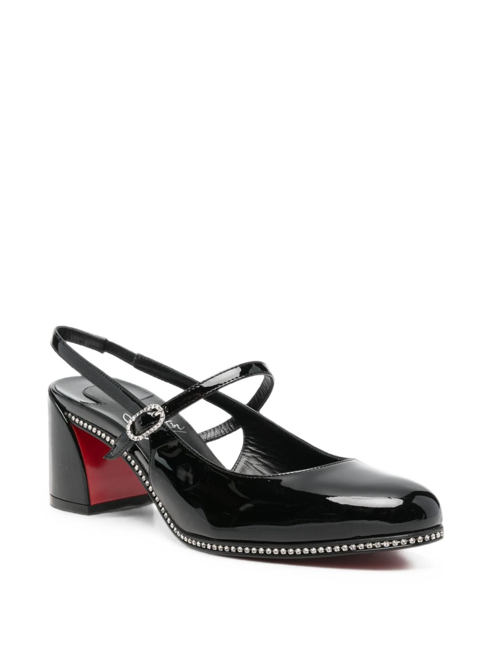 Christian Louboutin Women Jamistrass Patent Leather Pumps