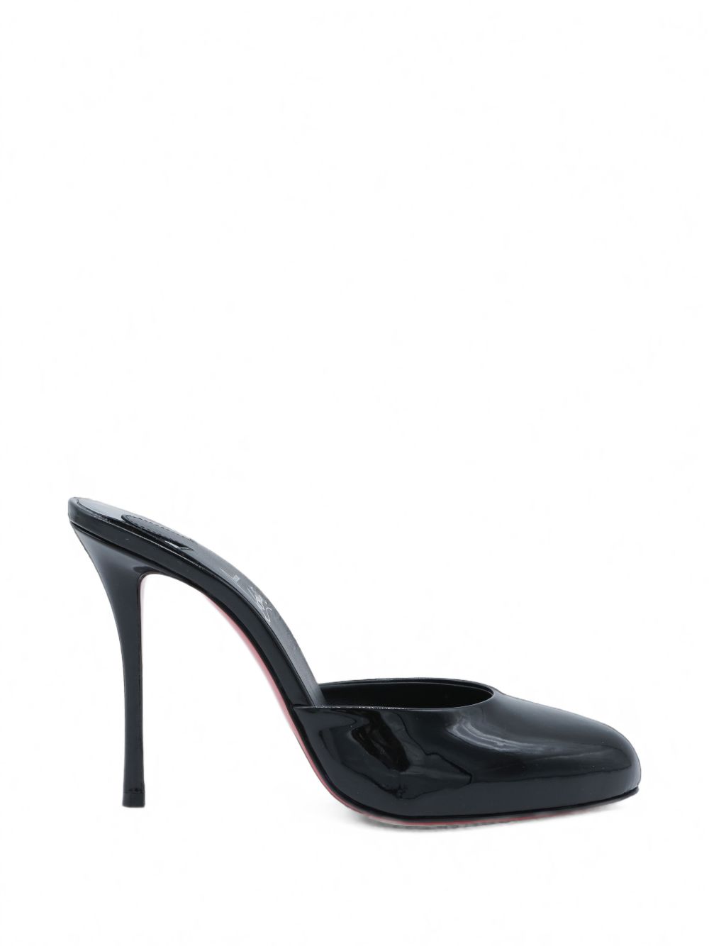 Christian Louboutin Women Dolly Patent Leather Mules