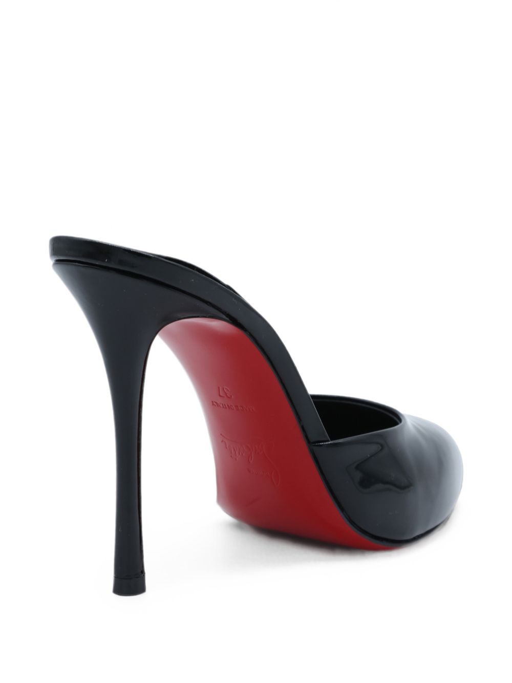 Christian Louboutin Women Dolly Patent Leather Mules