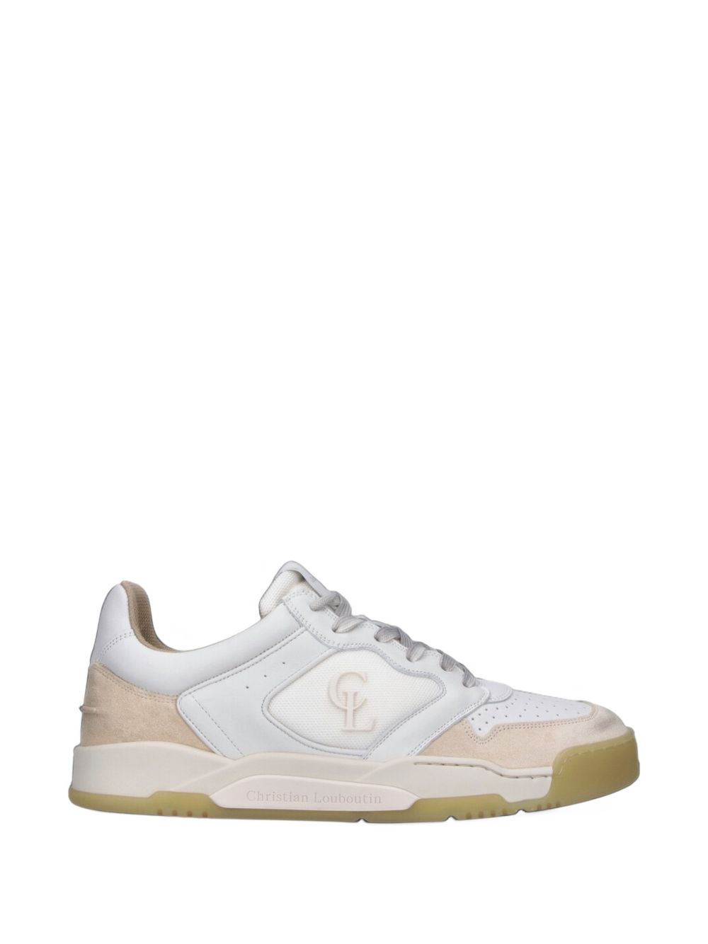 Christian Louboutin Men Basketball 1 Retro Leather Sneakers