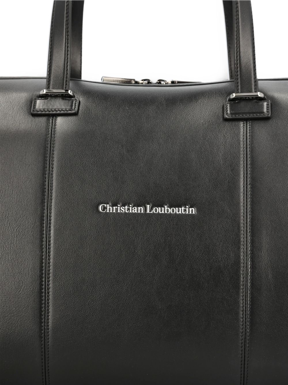 Christian Louboutin Men Leather Duffle Bag
