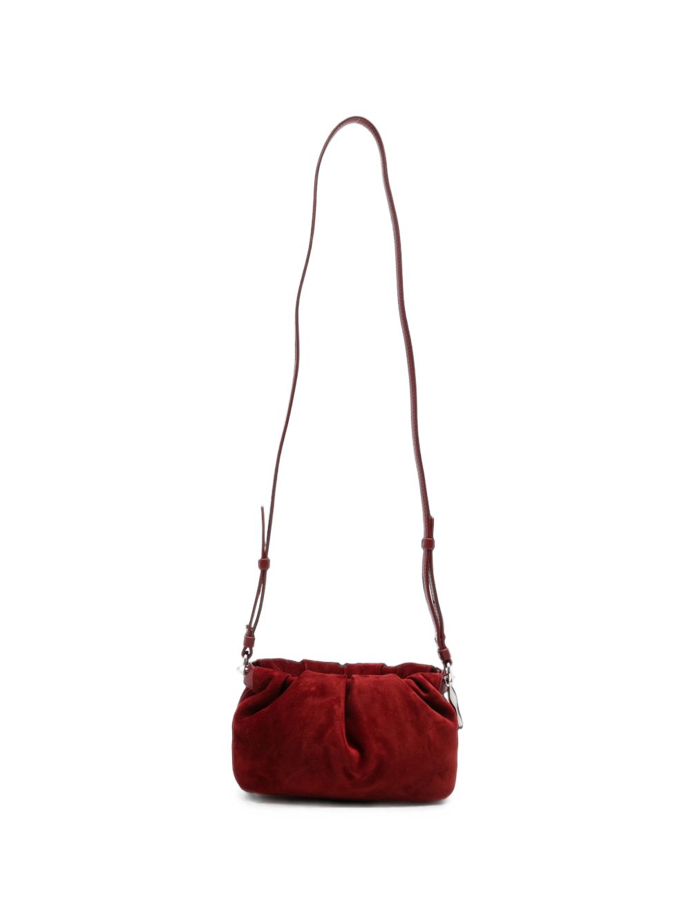 Christian Louboutin Women Eva Mini Suede Leather Crossbody Bag