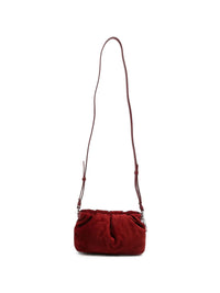 Christian Louboutin Women Eva Mini Suede Leather Crossbody Bag