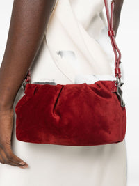 Christian Louboutin Women Eva Mini Suede Leather Crossbody Bag