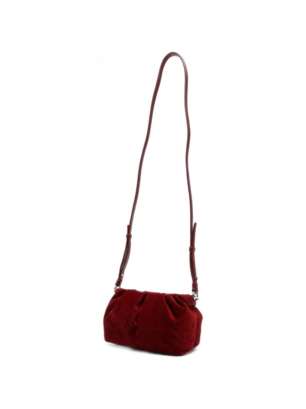 Christian Louboutin Women Eva Mini Suede Leather Crossbody Bag