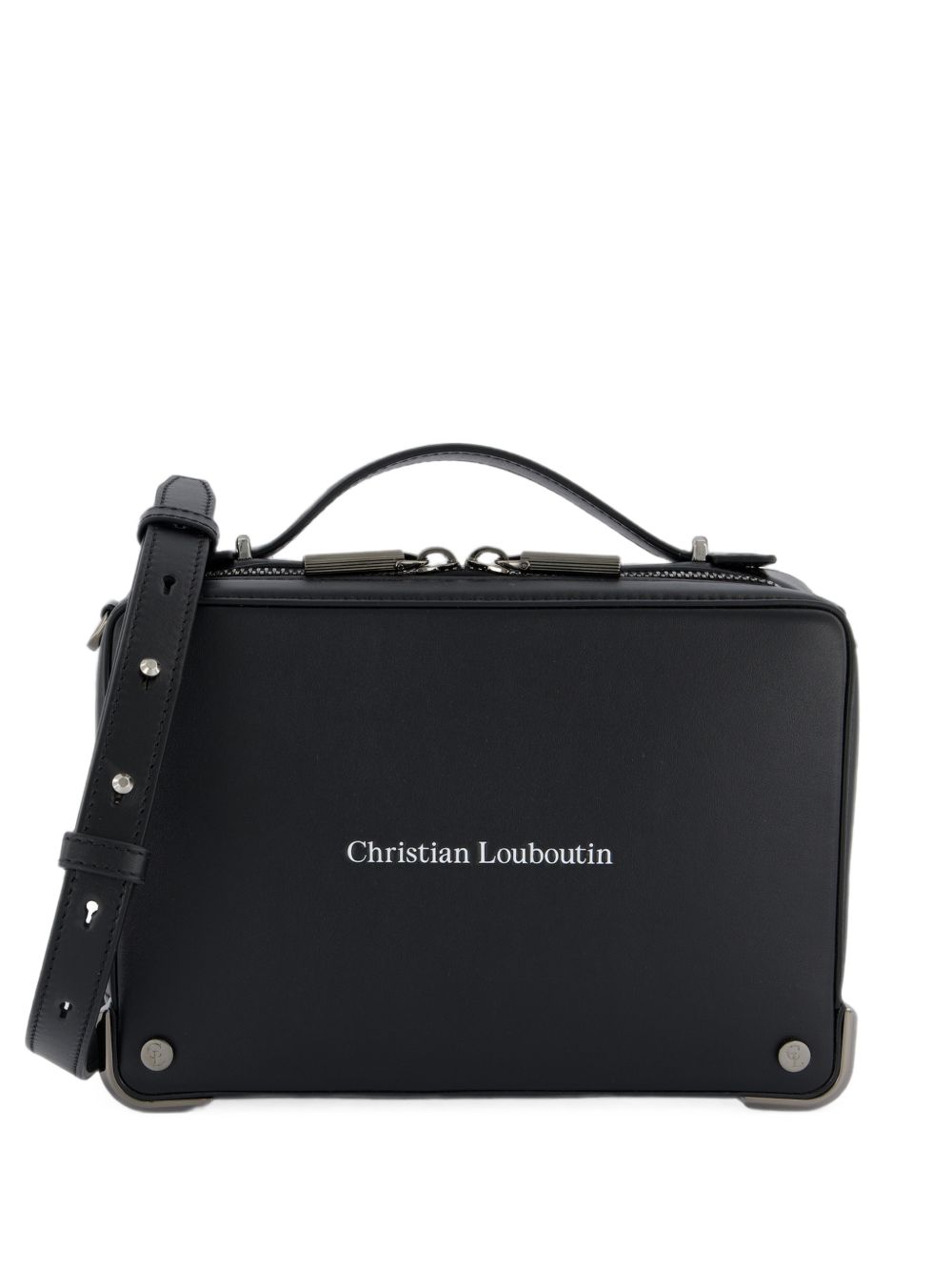 Christian Louboutin Men Small Leather Briefcase