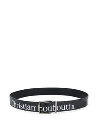 Christian Louboutin Men The Maxi Belt Leather Belt