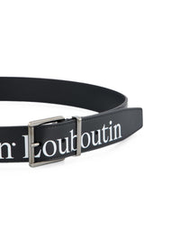 Christian Louboutin Men The Maxi Belt Leather Belt