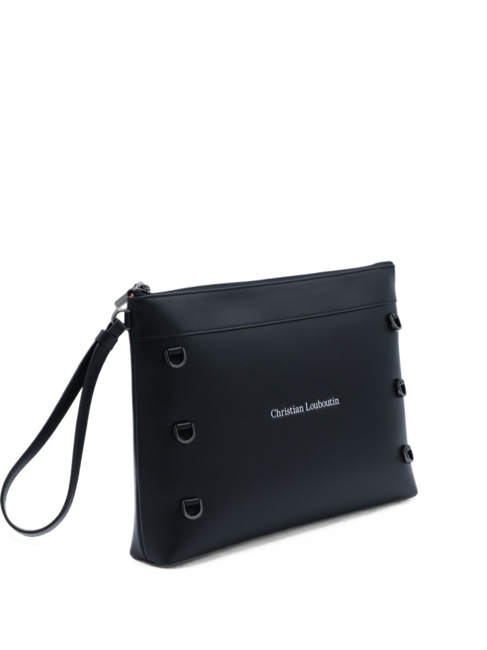 Christian Louboutin Men Kosmica Leather Pouch