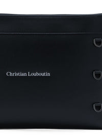 Christian Louboutin Men Kosmica Leather Pouch
