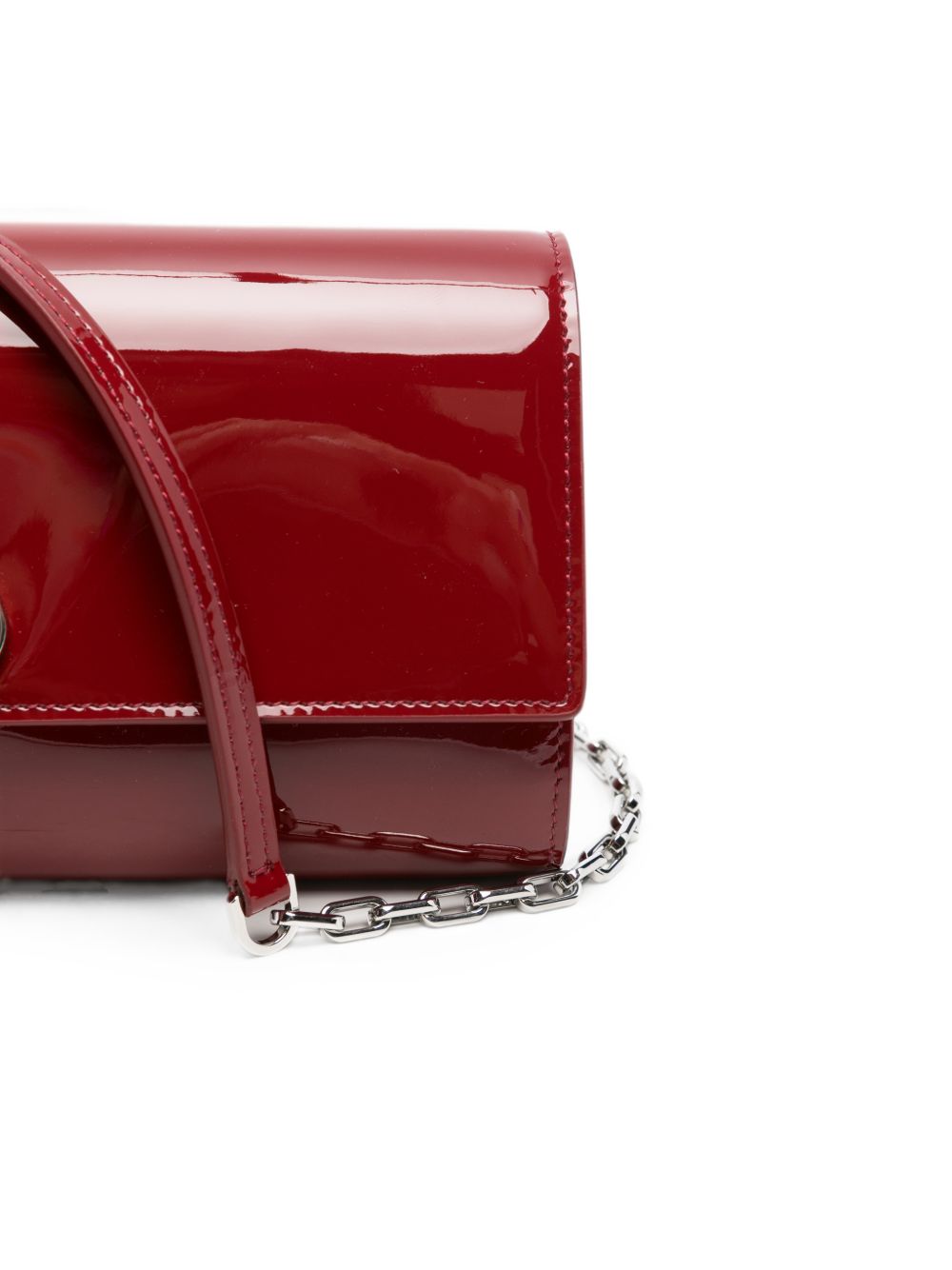 CHRISTIAN LOUBOUTIN Christian Louboutin Women Bettina Patent Leather Wallet On Chain