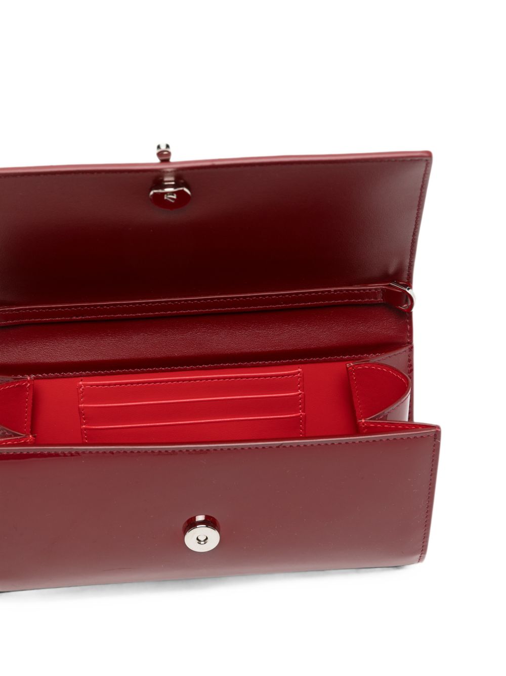 CHRISTIAN LOUBOUTIN Christian Louboutin Women Bettina Patent Leather Wallet On Chain