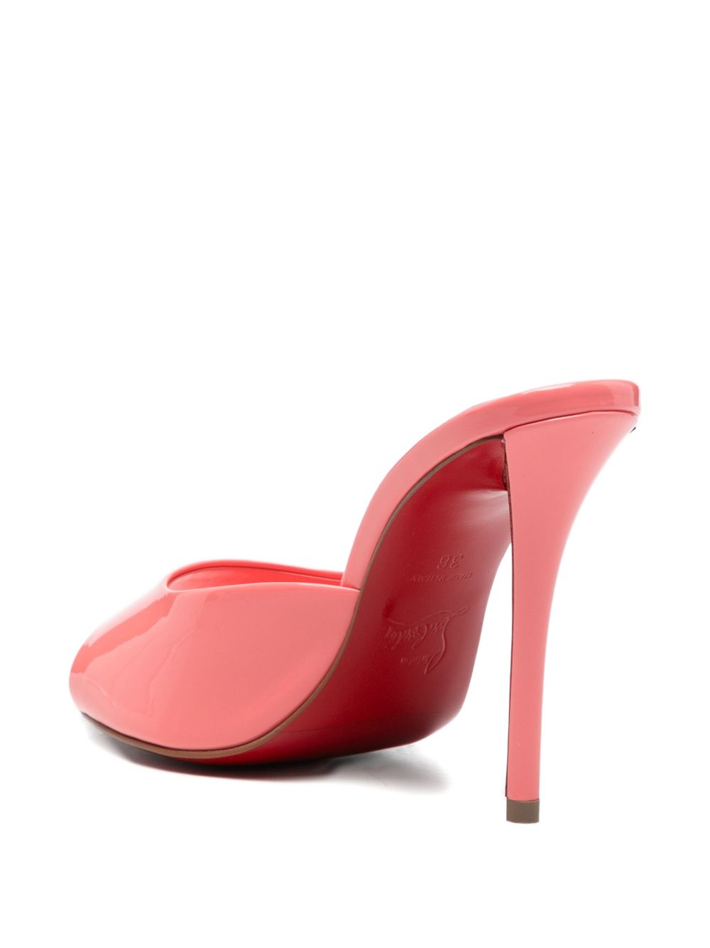 Christian Louboutin Women Miss Z Patent Leather Mules – Bluefly