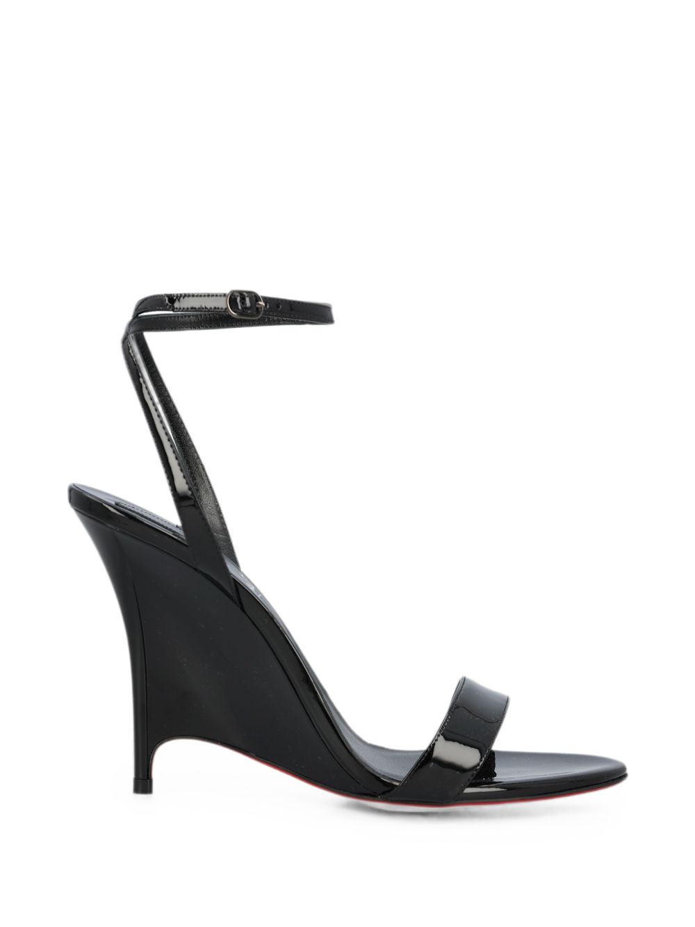 Christian Louboutin Women Zeezeenella Patent Leather Sandals