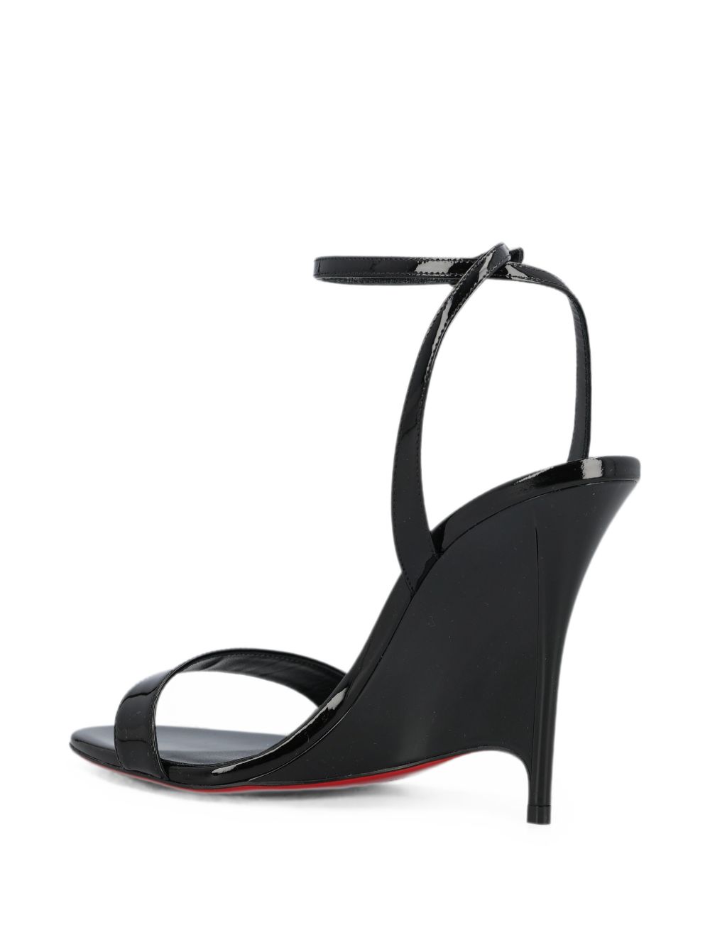 Christian Louboutin Women Zeezeenella Patent Leather Sandals
